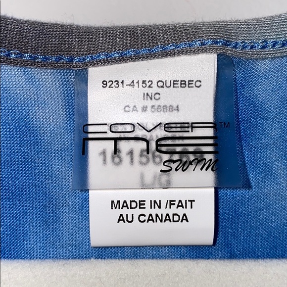 Cover Me Swim Blue Tie Dye Maxi Dress - Picture 3 of 4